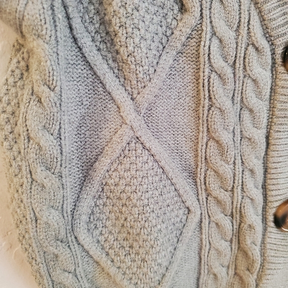 Sincerely Jules Sage Green Knit Sweater Vest Preppy XS - Picture 5 of 6